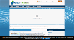 Desktop Screenshot of mercuriosistemi.com